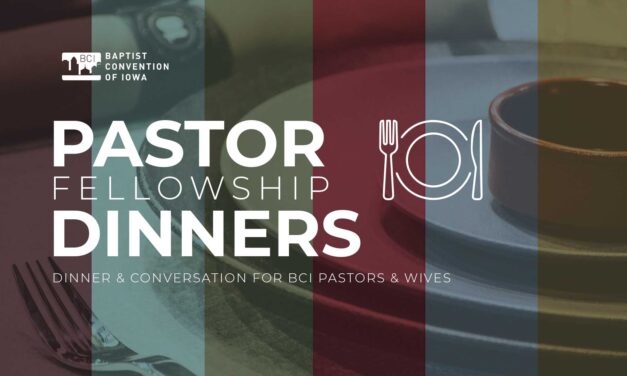 BCI Pastor Fellowship Dinners