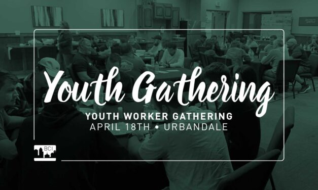 Youth Worker Luncheon – Thursday, April 18th