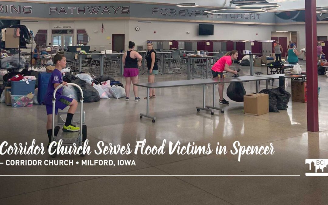 Corridor Church Helps Flood Victims in Spencer