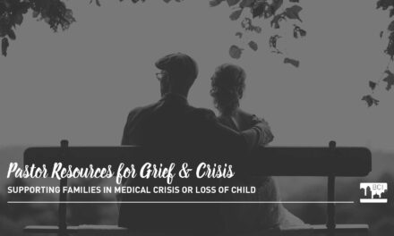 Pastor Resources on Loss of Child