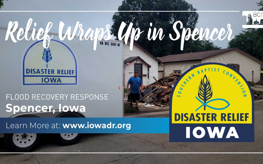 Wrapping Up Disaster Relief in Spencer