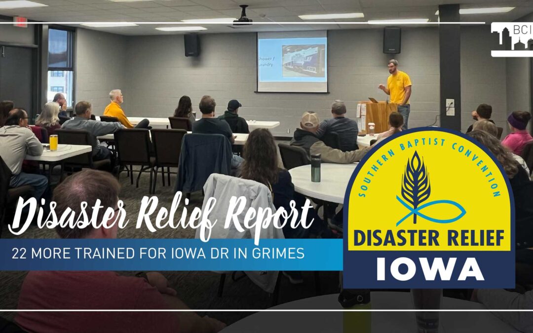 22 More Trained in Grimes for Iowa Disaster Relief