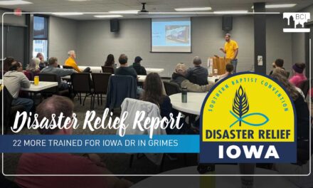 22 More Trained in Grimes for Iowa Disaster Relief