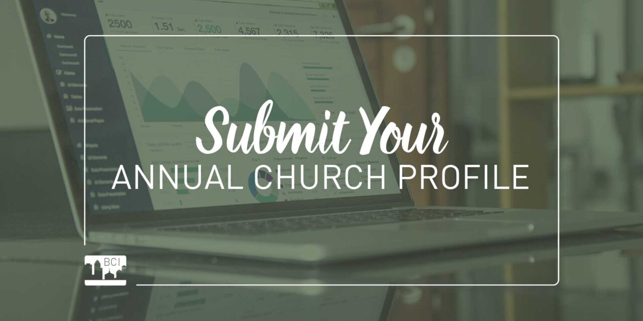 Submit your 2024 Annual Church Profile