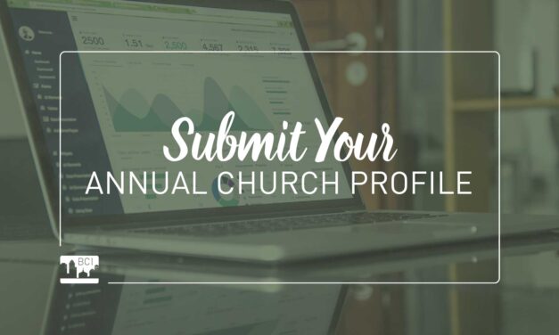 Submit your 2024 Annual Church Profile