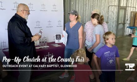 Pop-Up Church at the County Fair