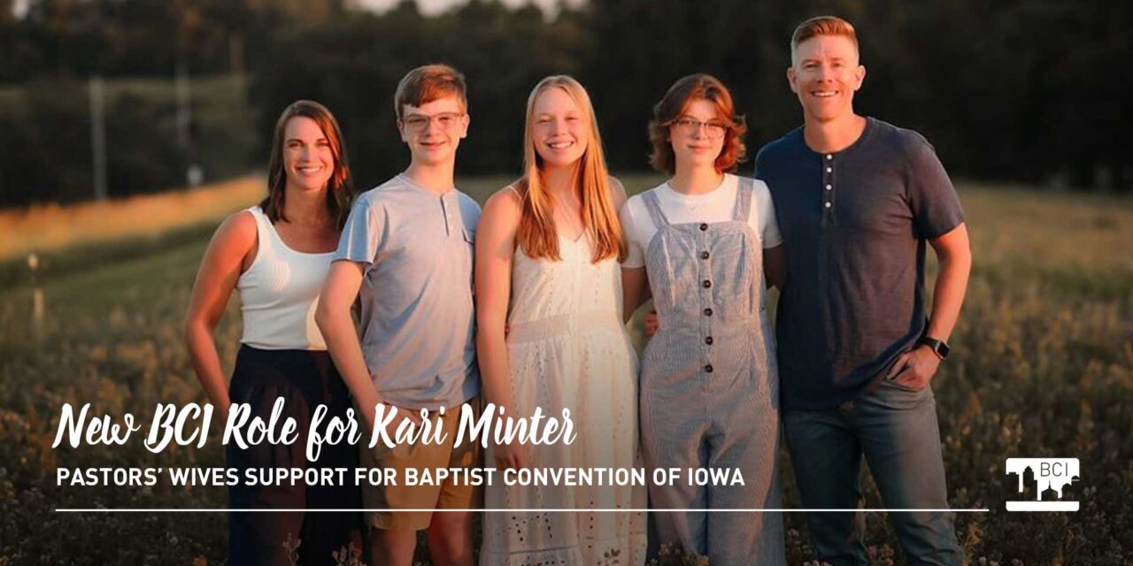 New Role for Kari Minter – Pastors’ Wives Support