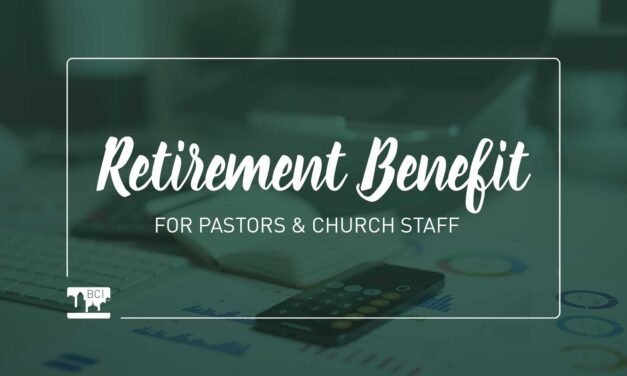 $15k Distributed for Pastors Retirement Benefit