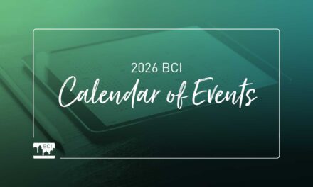 2026 BCI Event Schedule