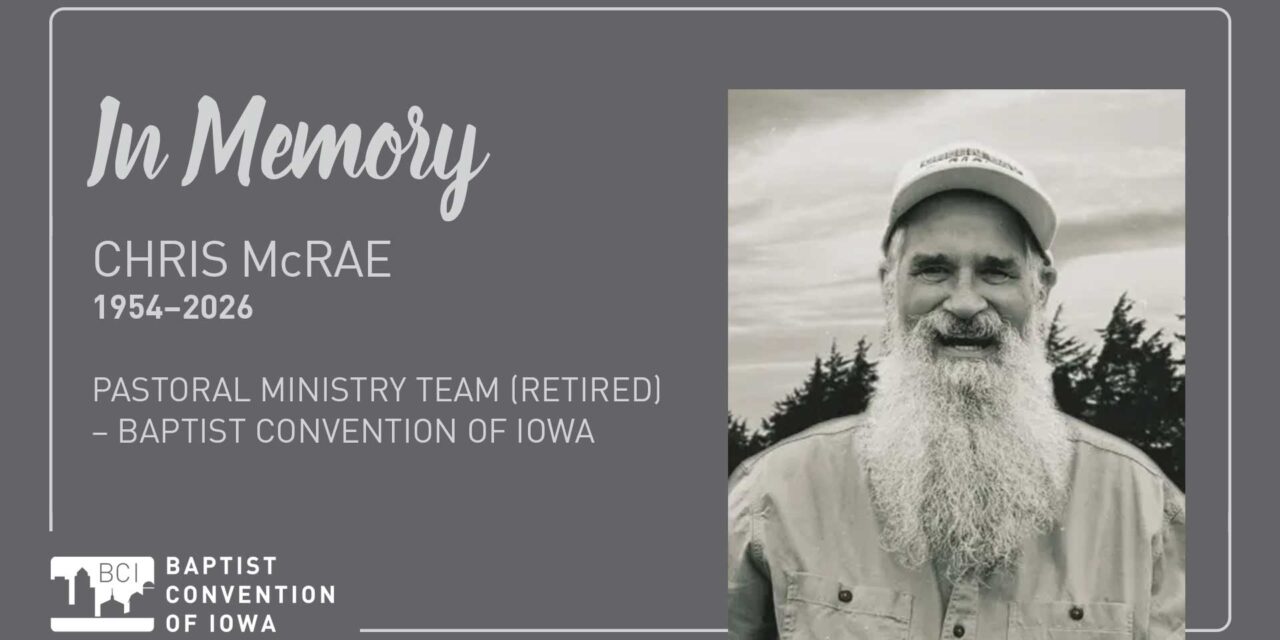 In Memory: Chris McRae