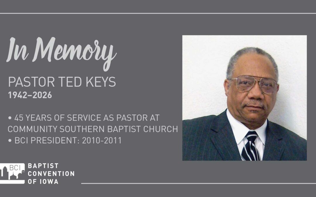 In Memory: Pastor Ted Keys