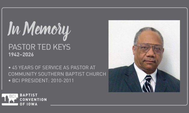 In Memory: Pastor Ted Keys