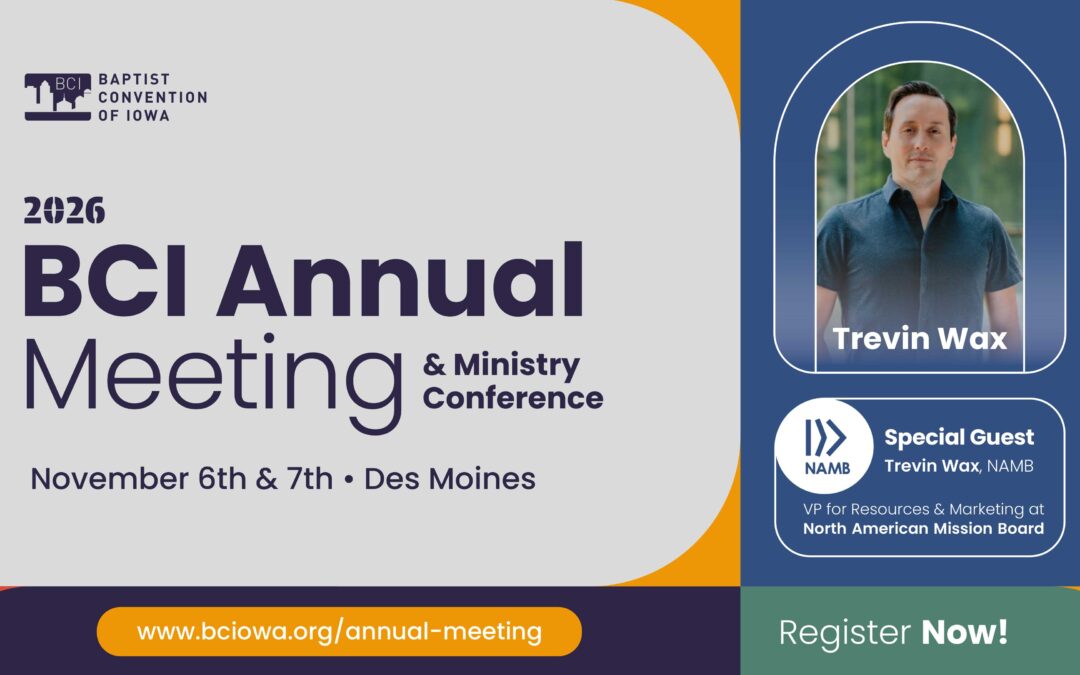 2026AM – Trevin Wax to Lead Us in Evangelism and Apologetics