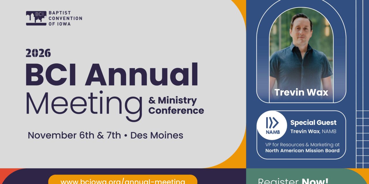 2026AM – Trevin Wax to Lead Us in Evangelism and Apologetics