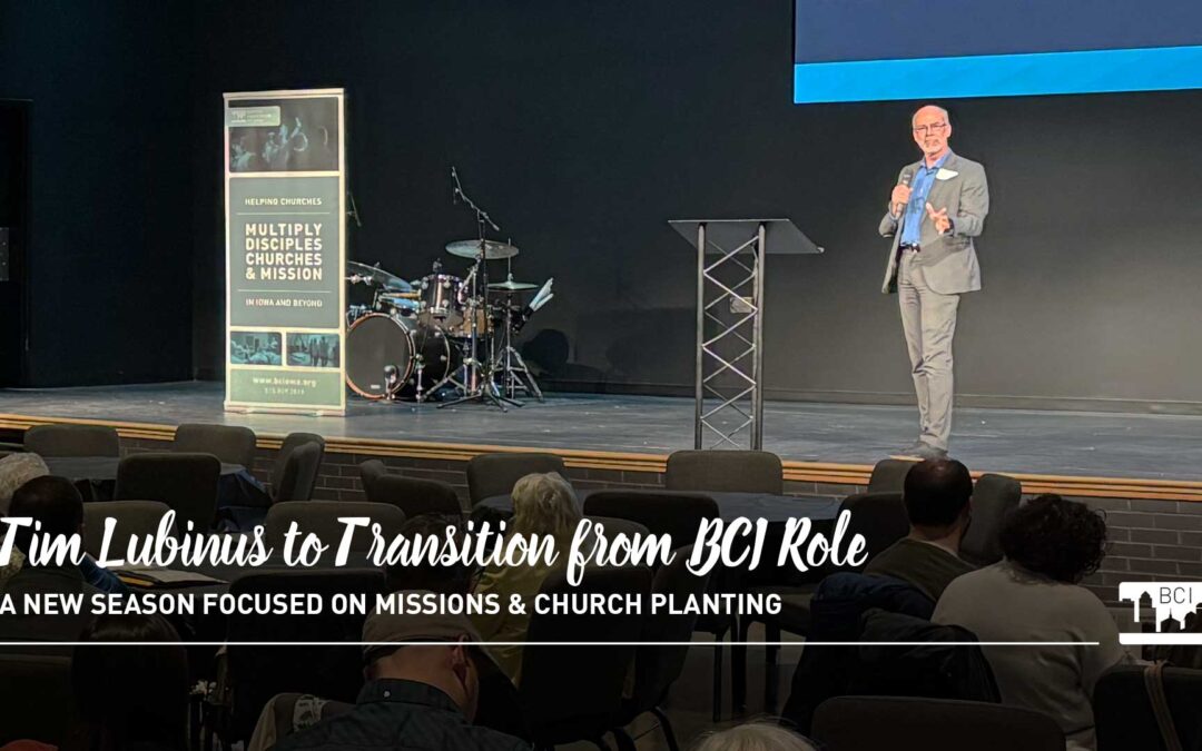Tim Lubinus to Transition from BCI Leadership