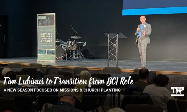 Tim Lubinus to Transition from BCI Leadership